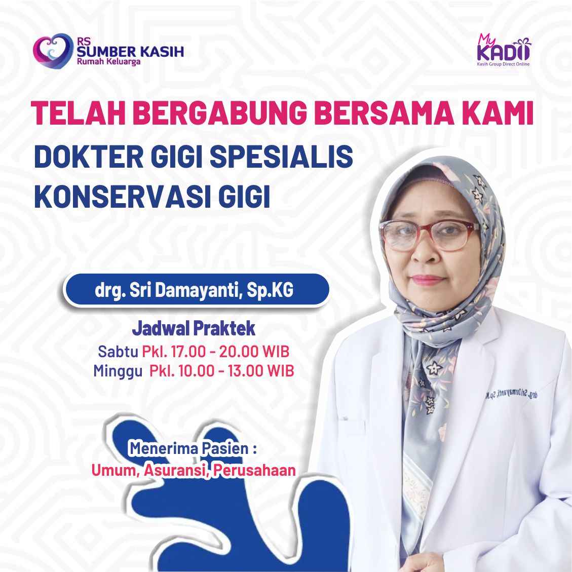 Telah Bergabung Dokter Gigi Spesialis Konservasi Gigi