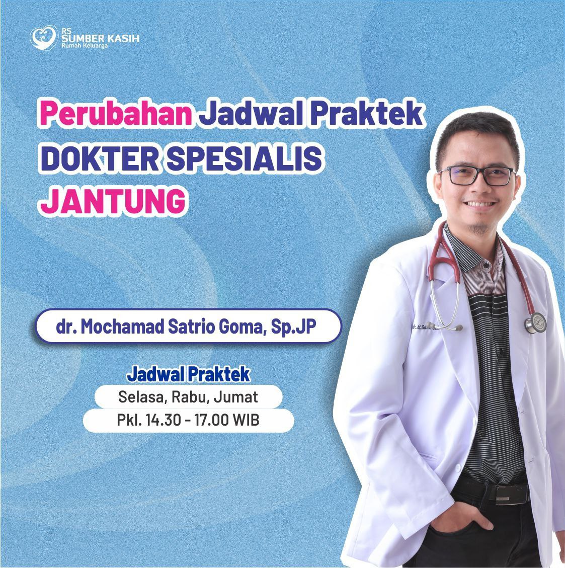 Perubahan Jadwal Dokter Spesialis Jantung